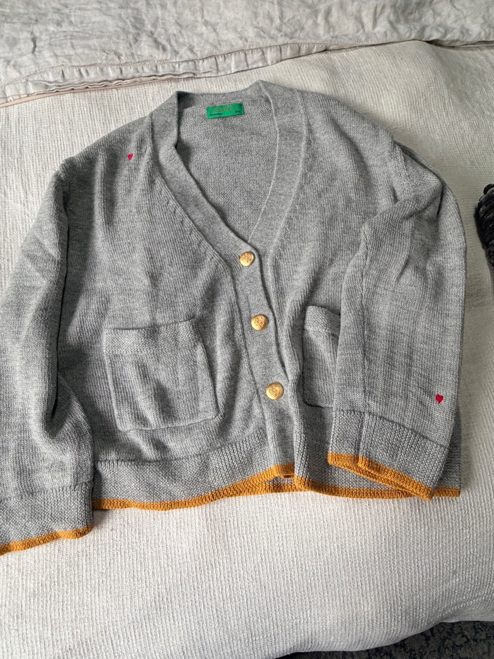 Clare V Wool Cardigan